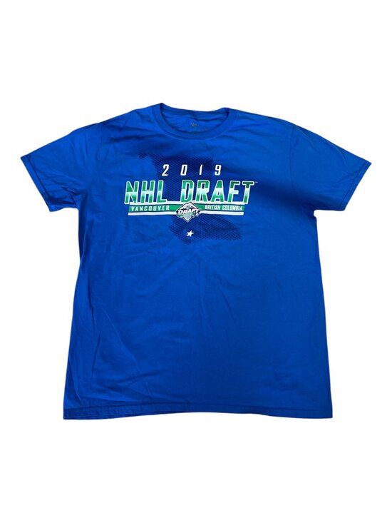 ‘47 Brand Other - 47 BRAND Men's Tee Shirt 2019 NHL Draft Vancouver BC Size Large Cotton